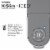 Keurig K-Slim + ICED Single Serve Coffee Maker - Gray Perspective: left