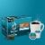 Caribou Coffee Caribou Blend Medium Roast K-Cup Coffee Pods Perspective: left