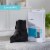 McKesson Black Ankle Brace X-Large 14-15 Ankle Circumf. Lace-Up for the Foot 155-81-97048 Perspective: left
