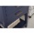 Design Element Group Cara 24  Single Sink Vanity in Blue Perspective: left
