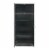 Better Home Products Harmony Wood Two Door Armoire Wardrobe Cabinet in Tobacco Perspective: left
