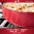 Ninja Foodi NeverStick Vivid Oven Safe All Range Non Stick 8 Fry Pan, Crimson Perspective: left