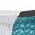 Dr. Pillow CHARCOALED MEMORY PILLOW WITH COOLING GEL LAYER, Blue Perspective: left