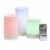 Sterno Home Color Chaning Candle Pillar Set Perspective: left