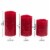 Sterno Home Pillar Candles - Red Perspective: left