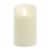 Sterno Home iFlicker Flameless LED Wax Pillar Candle - Cream Perspective: left