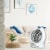 Optimus Portable Indoor 2 Speed Fan Personal Space Heater w/ Temperature Control Perspective: left