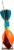 Nerf Sports Pocket Vortex Howler Aero Flyer Ball - Orange Perspective: left