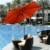 Slickblue - 9 ft Outdoor Market Patio Table Umbrella Push Button Tilt Crank Lift Perspective: left