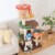 Slickblue 4-In-1 Cat Tree with 2 Condos and Platforms for Indoors Perspective: left