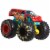 Hot Wheels Monster Trucks 1:64 Scale Demo Derby, Includes Crushable Car Perspective: left