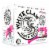 White Claw Hard Seltzer Black Cherry Perspective: left