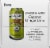 Cascade Ice® Ginger Lime Flavored Sparkling Water Cans Perspective: left