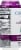Cascade Ice® Caffeinated Black Raspberry Flavored Sparkling Water Can Perspective: left