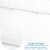 PiccoCasa Soft Lightweight Down Alternative Comforter Duvet Insert Perspective: left