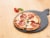Atkins™ Stone Fired Pepperoni Pizza Perspective: left
