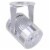 12 Mirror Disco Ball Spotlight Kit w/ Rotating Motor & LED Pinspot Spot Light Home Party Perspective: left