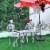 5.4ft Full Body Skeleton Props w/ Movable Joints for Halloween Party Decoration Perspective: left
