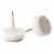 Scotch™ Nail-in Felt Glides - Beige Perspective: left
