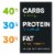 ZonePerfect® Macros Cinnamon Toast Cereal Protein Bar Perspective: left