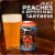 Dogfish Head Mandarin & Mango Crush Seasonal Art Series Beer Perspective: left