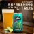 Dogfish Head SeaQuench Ale Session Sour Beer Perspective: left