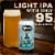 Dogfish Head Beer Slightly Mighty Lo-Cal IPA Beer Perspective: left