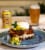 Dogfish Head Hazy-O Hazy IPA Beer Perspective: left