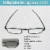 Folding Unisex Reading Glasses (1.50) Perspective: left