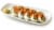 Crunch California Sushi Roll (Available 11:00 am - 7:00 pm) Perspective: left