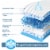 Ownpets Disposable Cat Litter Mat With 6-Layer Leak-proof 17.7 * 13 (50 Pcs) Perspective: left