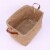 uxcell Fabric Storage Organizer Cube Bin with Handles Perspective: left