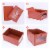 uxcell Collapsible Storage Basket Bedroom Living Room Organizer Perspective: left