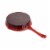 Hamilton Beach 10 Inch Enameled Coated Solid Cast Iron Frying Pan Skillet, Red Perspective: left