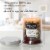 Tuscany™ Scented Jar Candle Triple Pour Café Mocha Perspective: left