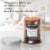 Tuscany Candle™ Triple Pour Glass Jar Candle Cinnamon Coffee Cake Perspective: left
