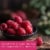 Tuscany Color Splash Collection Scented Jar Candle - Raspberry & Sandalwood Perspective: left