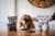 ProDen PlaqueOff System Mini Dental Care Bones For Small & Toy Breed Dogs Vegetable Perspective: left