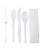 Eco-Products® KIT,PLANTWARE CUTLERY,WH EP-S015 Perspective: left