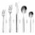 Kitcheniva Stainless Steel Silverware Cutlery 30 Pcs Set Perspective: left
