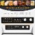 Kitcheniva Convection Air Fryer Toaster Oven 1800w Perspective: left