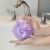 Grand Fusion Liquid Soap Dispensing Exfoliating Loofah 3 Pack Perspective: left
