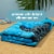 Dawhud Direct Tribal Sea Turtles Beach Towel, Women, Girls, Kids, Men, 30 x60 Perspective: left