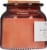 Foundry Candle Co. Rosewood Vanilla Soy Wax Candle - Orange Perspective: left
