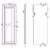 Lincoln Silver Classic Frame Mirror Perspective: left