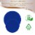 Light Blue Flat Round Disposable Plastic Dinnerware Value Set (120 Sets) Perspective: left