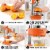 Zulay Kitchen Heavy Duty Citrus Juicer - Orange Perspective: left