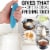 Zulay Kitchen Milk Frother with Stand - Teal Perspective: left