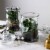 Glass Apothecary Jar Canister Set with Ball Lid (0.7 Gallon) Perspective: left