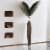Tall Cylinder Antique Style Designed Floor Vase for Entryway Dining or Living Room, Ceramic Perspective: left
